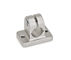 GN 145-NI-Connecting clamps with mounting base